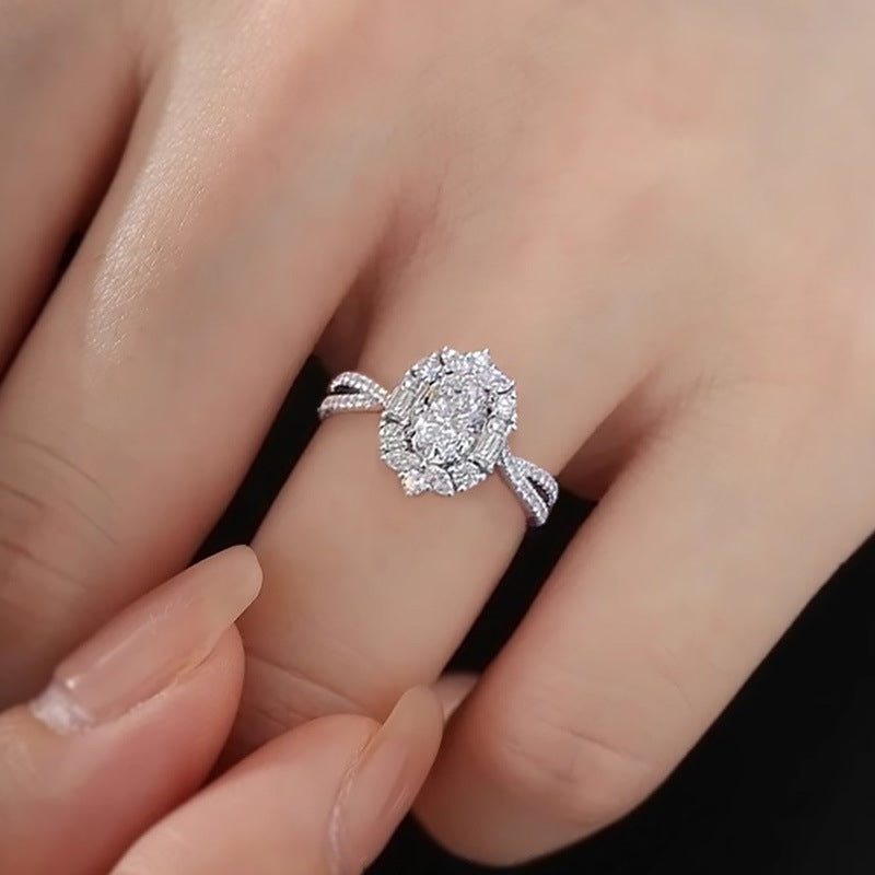 Aurora Oval Ring
