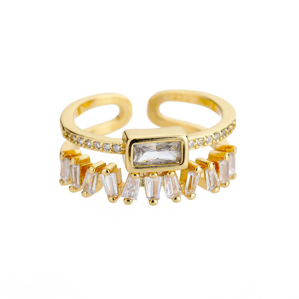 Golden Leaf Ring