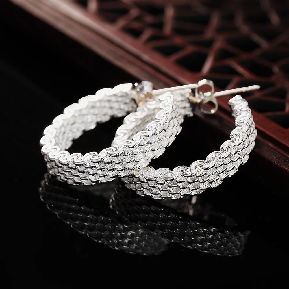 Luna Sterling Studs