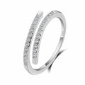 Silver Glow Ring