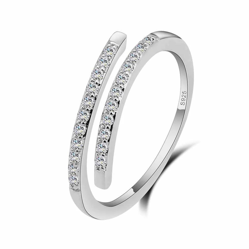 Silver Glow Ring
