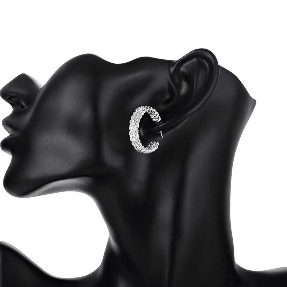 Luna Sterling Studs