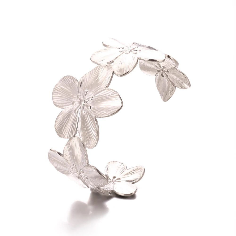 Golden Petal Cuff