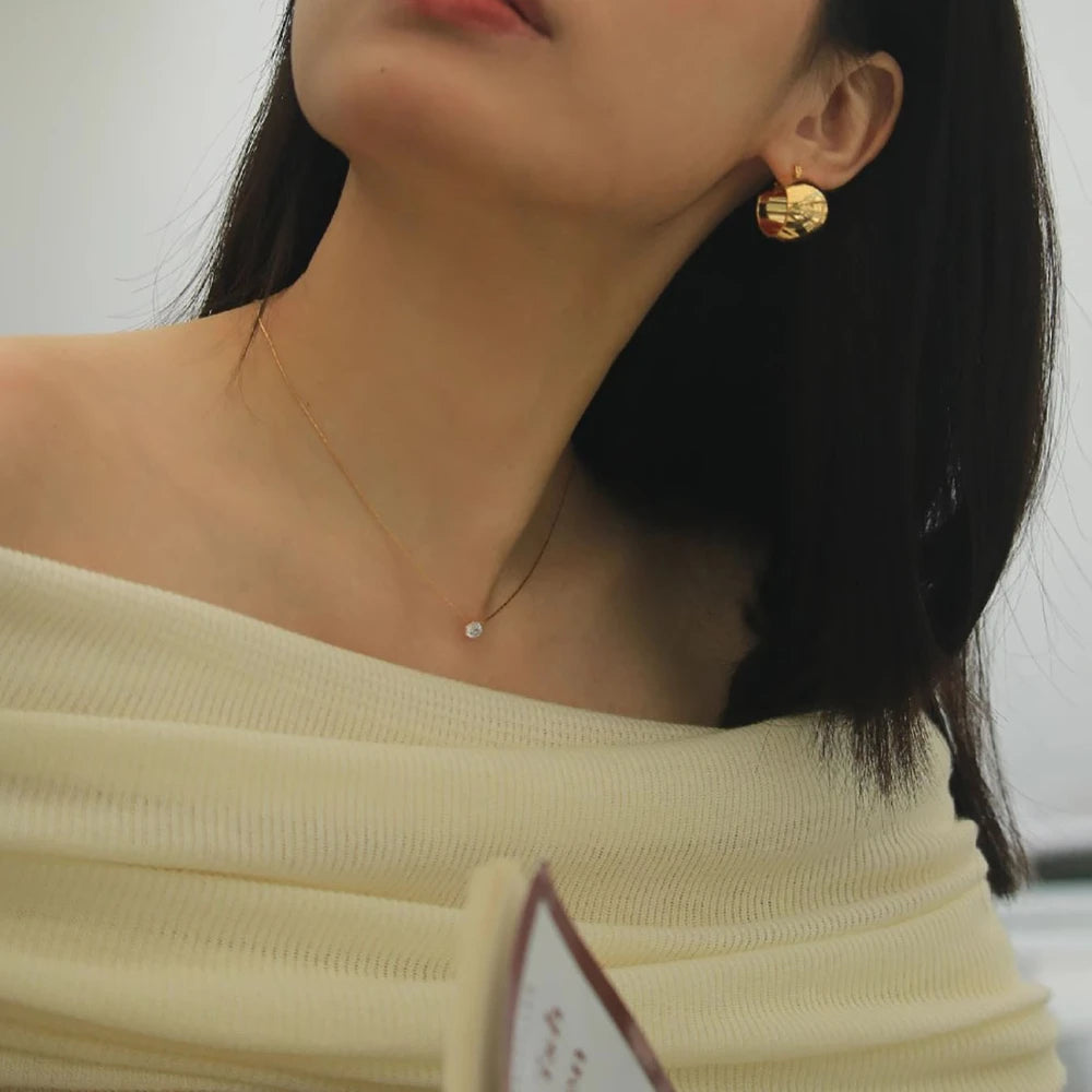 Golden Spark Necklace