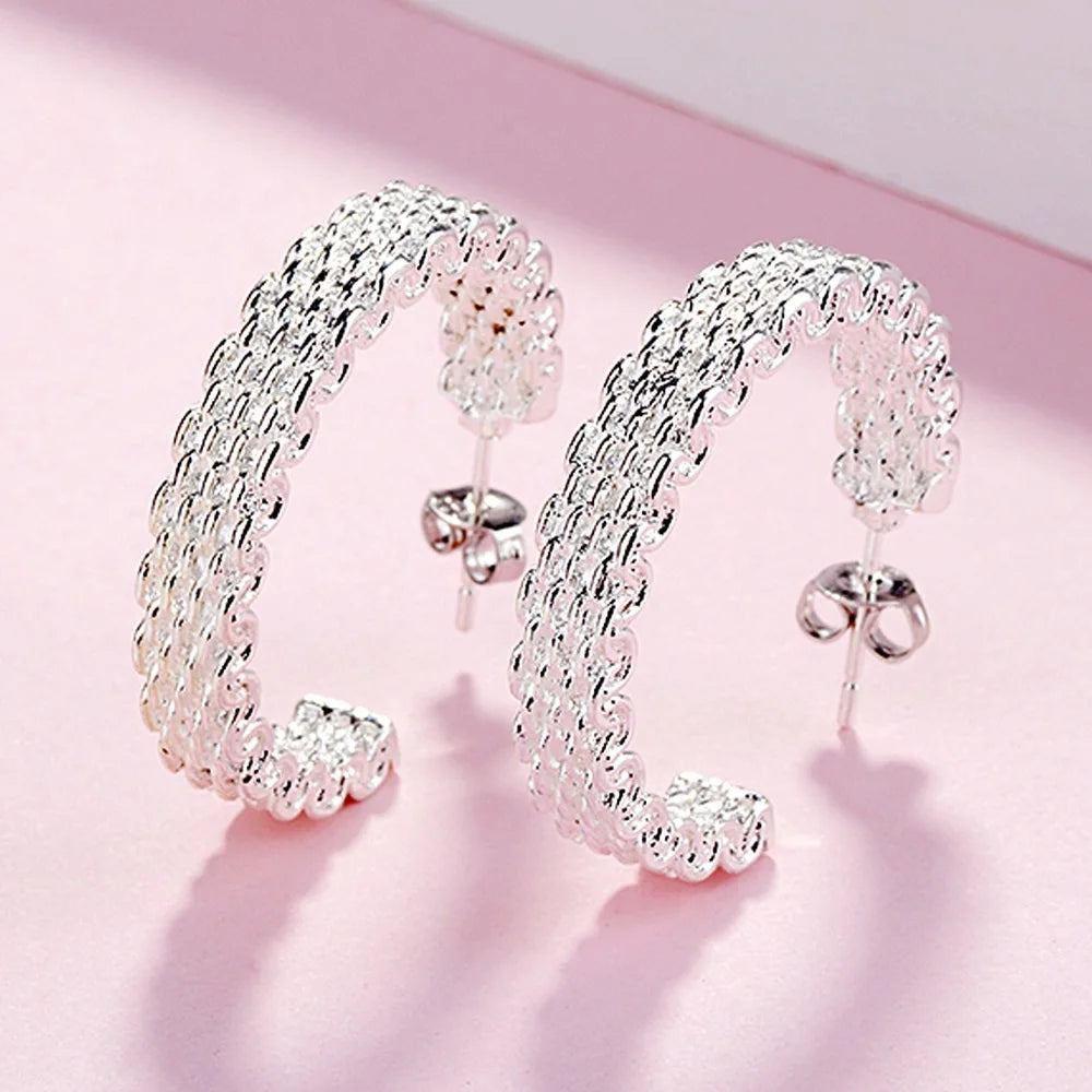 Luna Sterling Studs