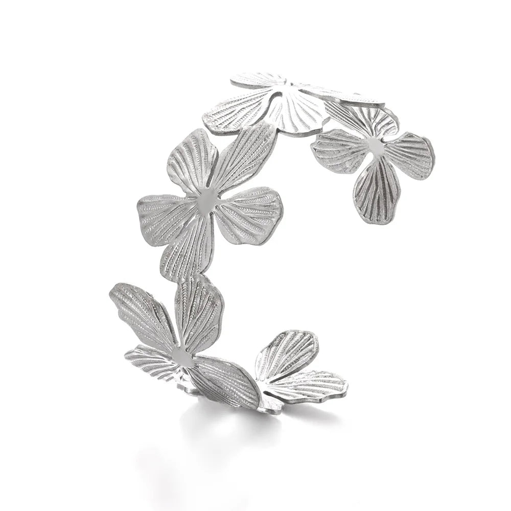 Golden Petal Cuff