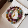 Rainbow Tourmaline Necklace