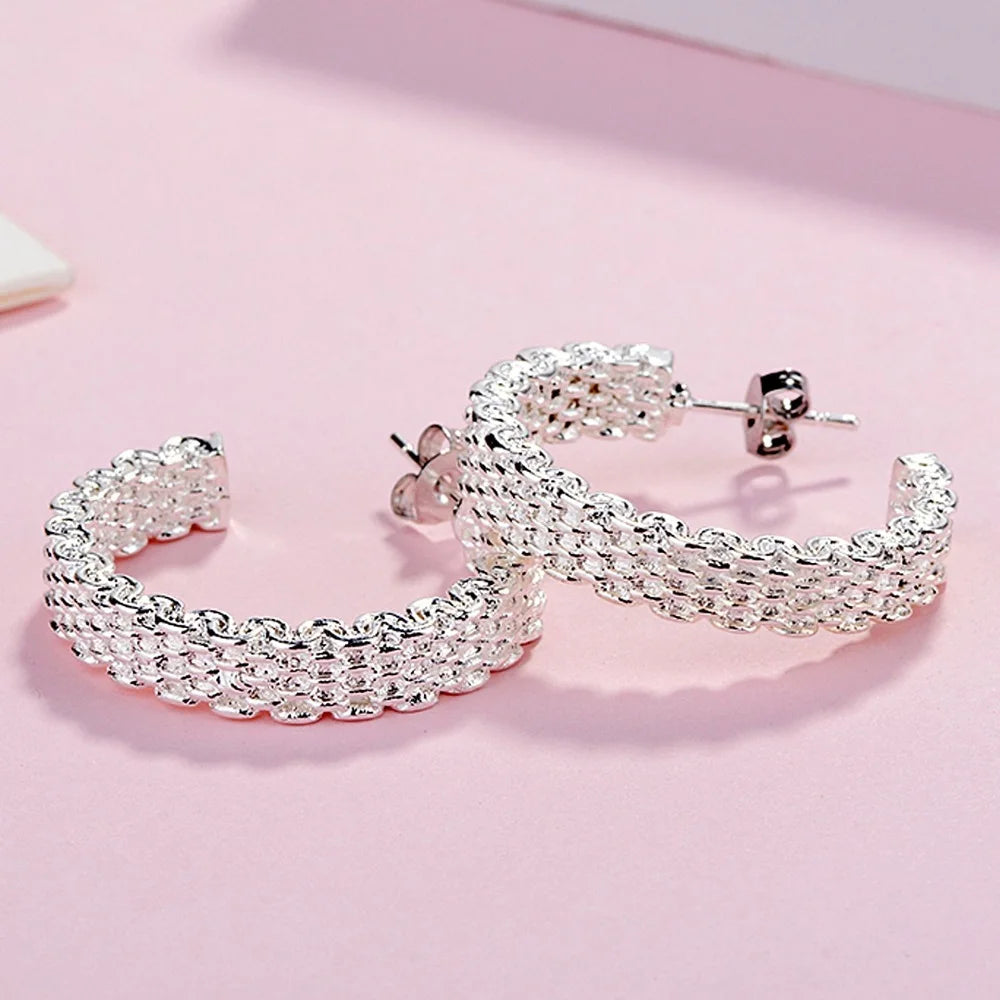 Luna Sterling Studs