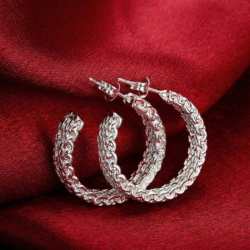 Luna Sterling Studs