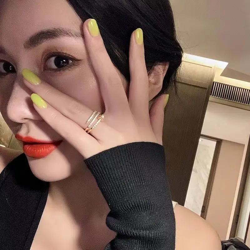 Golden Breeze Ring