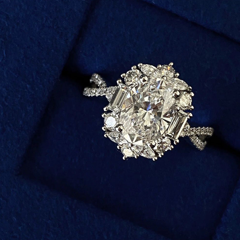 Aurora Oval Ring